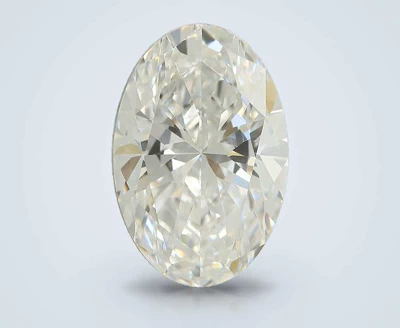 4.08ct E VS1 Rare Carat Ideal Cut Oval Lab Grown Diamond