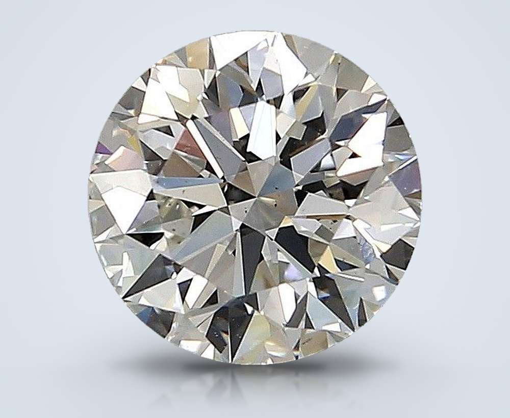 1.91ct I VS2 Rare Carat Ideal Cut Round Diamond