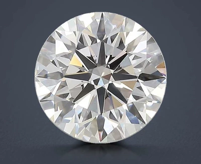 3.03ct E VS2 Rare Carat Ideal Cut Round Lab Grown Diamond