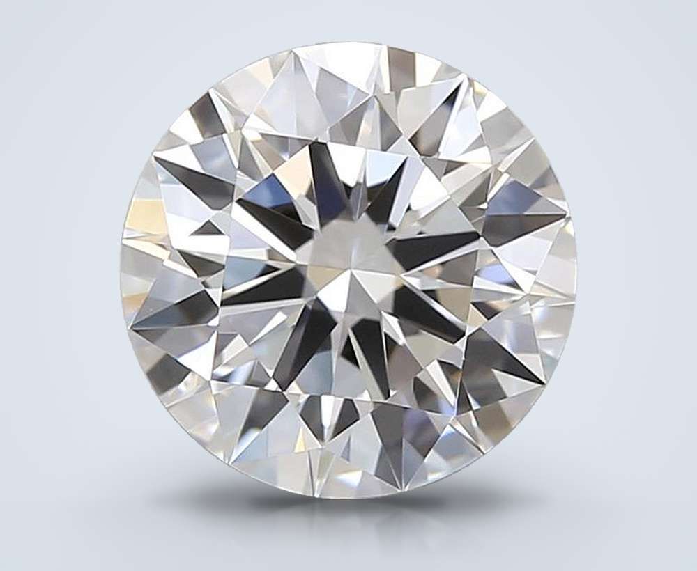1.51ct D FL Rare Carat Ideal Cut Round Lab Grown Diamond