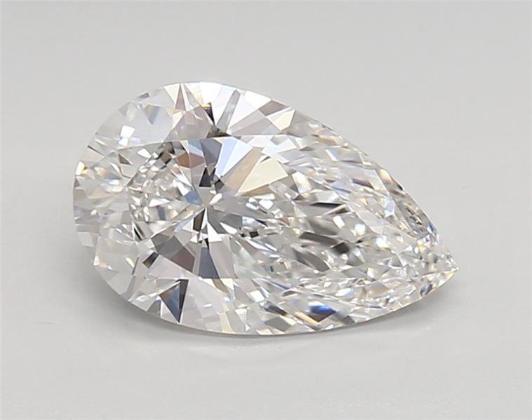 1.51ct D VS1 Rare Carat Ideal Cut Pear Lab Grown Diamond