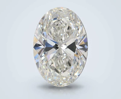 5.02ct G VVS2 Rare Carat Ideal Cut Oval Lab Grown Diamond