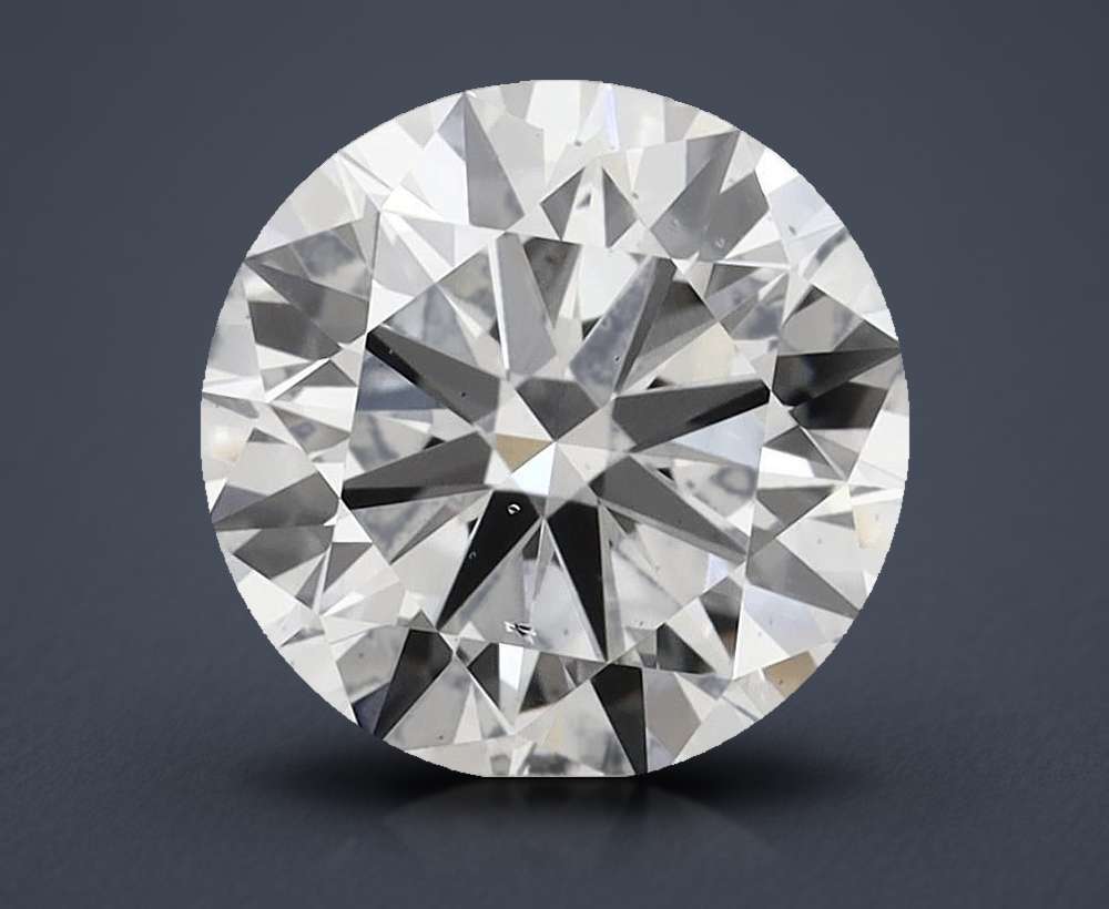 4.01ct F SI1 Excellent Cut Round Lab Grown Diamond