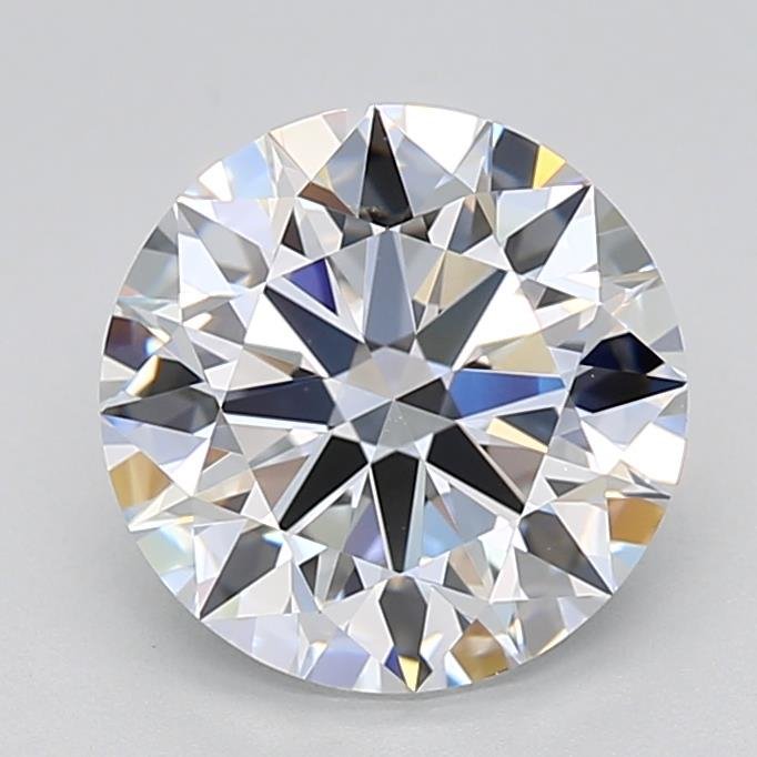2.58ct D VVS1 Rare Carat Ideal Cut Round Lab Grown Diamond