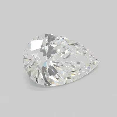 2.87ct E VS1 Rare Carat Ideal Cut Pear Lab Grown Diamond