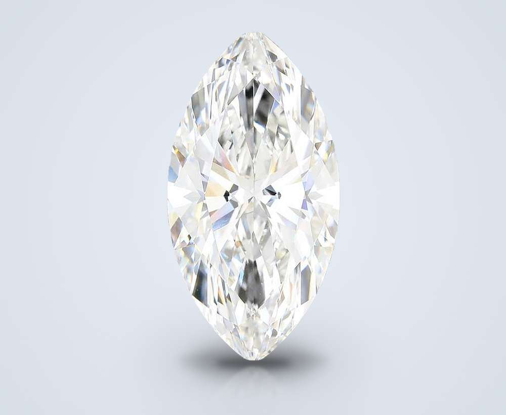 15.08ct F VVS2 Rare Carat Ideal Cut Marquise Lab Grown Diamond