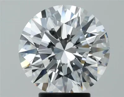 4.26ct D VVS2 Rare Carat Ideal Cut Round Diamond
