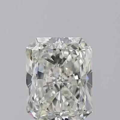 2.01ct J SI1 Rare Carat Ideal Cut Radiant Diamond