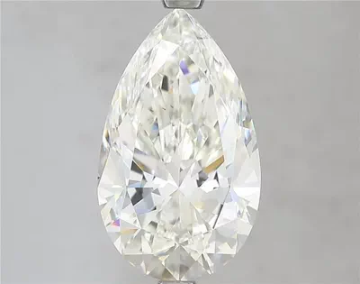 4.02ct J VS2 Rare Carat Ideal Cut Pear Diamond