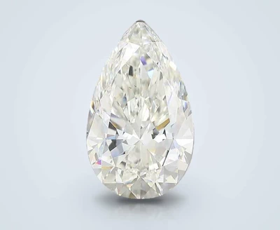 4.02ct J VS2 Rare Carat Ideal Cut Pear Diamond