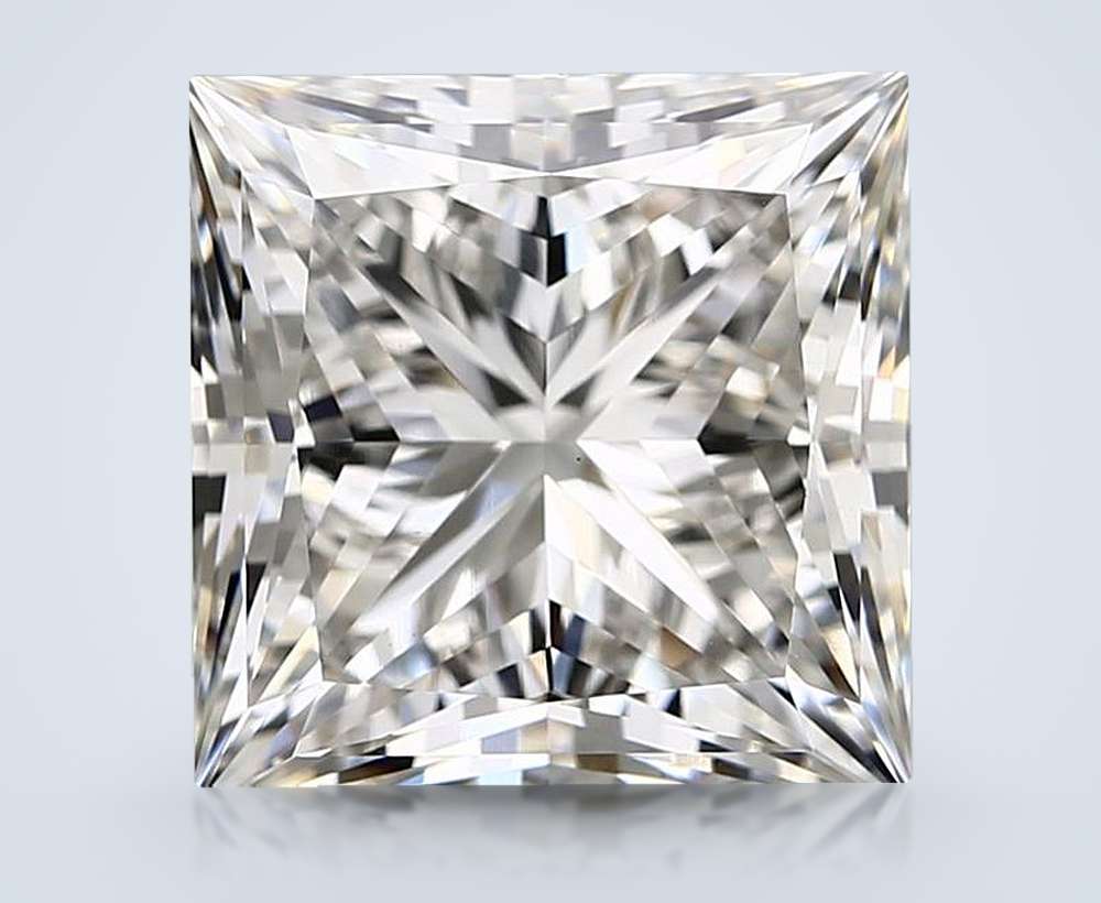 9.16ct H VS1 Rare Carat Ideal Cut Princess Lab Grown Diamond
