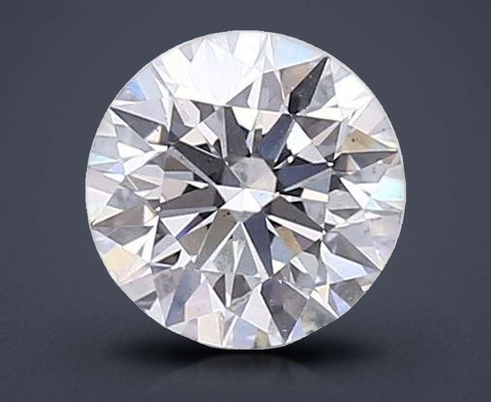 1.29ct E VS2 Rare Carat Ideal Cut Round Lab Grown Diamond