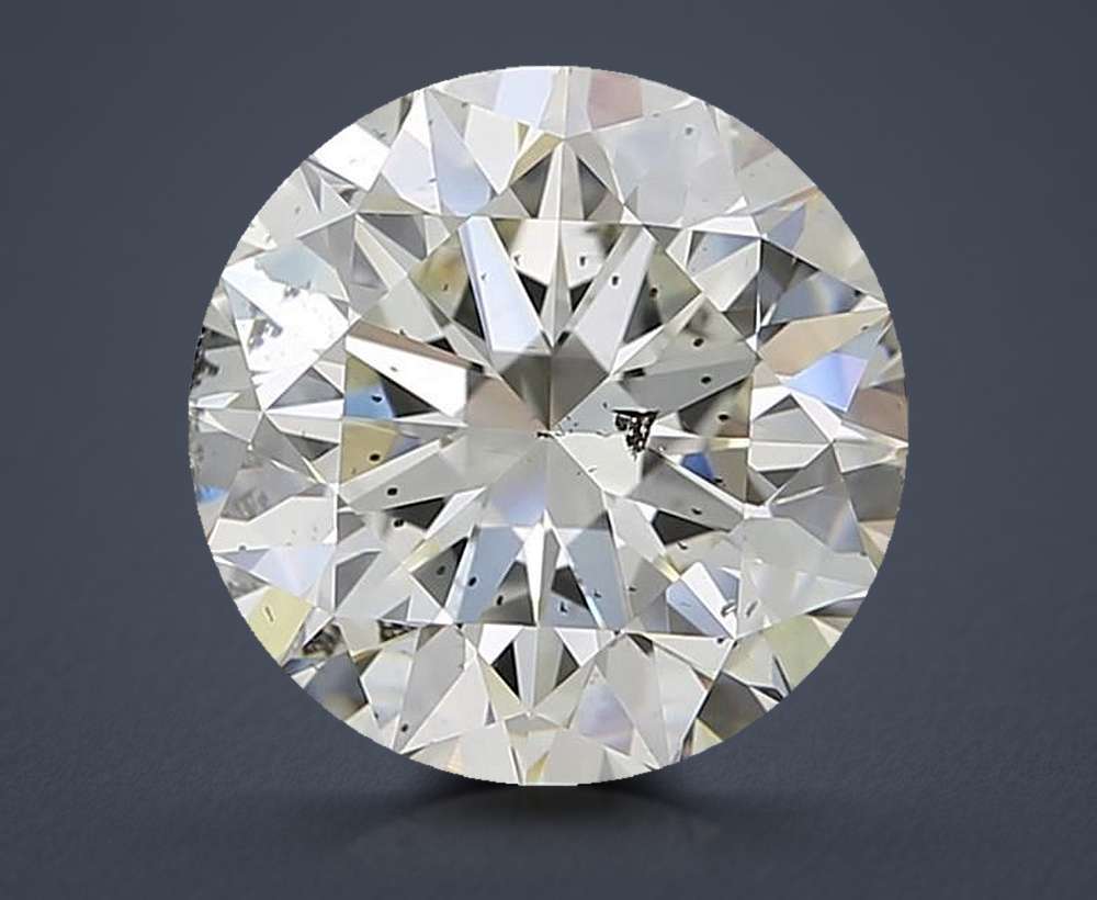 2.60ct I SI2 Excellent Cut Round Diamond