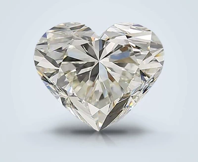 3.03ct I VS1 Rare Carat Ideal Cut Heart Diamond