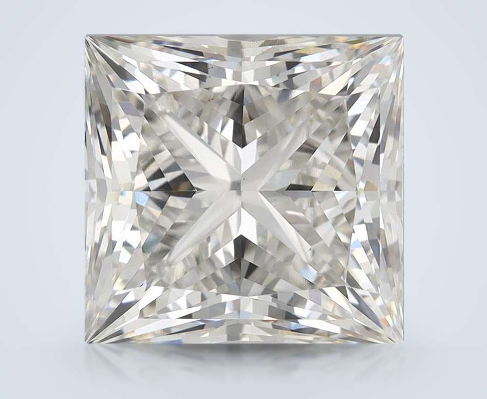 7.04ct H VS1 Rare Carat Ideal Cut Princess Lab Grown Diamond