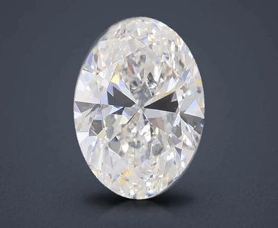 1.50ct D VS2 Rare Carat Ideal Cut Oval Lab Grown Diamond