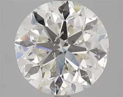 5.00ct J SI2 Very Good Cut Round Diamond