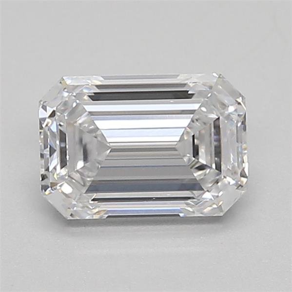 0.91ct D VVS2 Rare Carat Ideal Cut Emerald Lab Grown Diamond