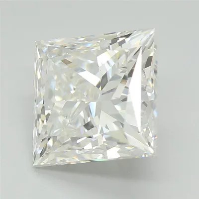 3.01ct F VS1 Rare Carat Ideal Cut Princess Lab Grown Diamond