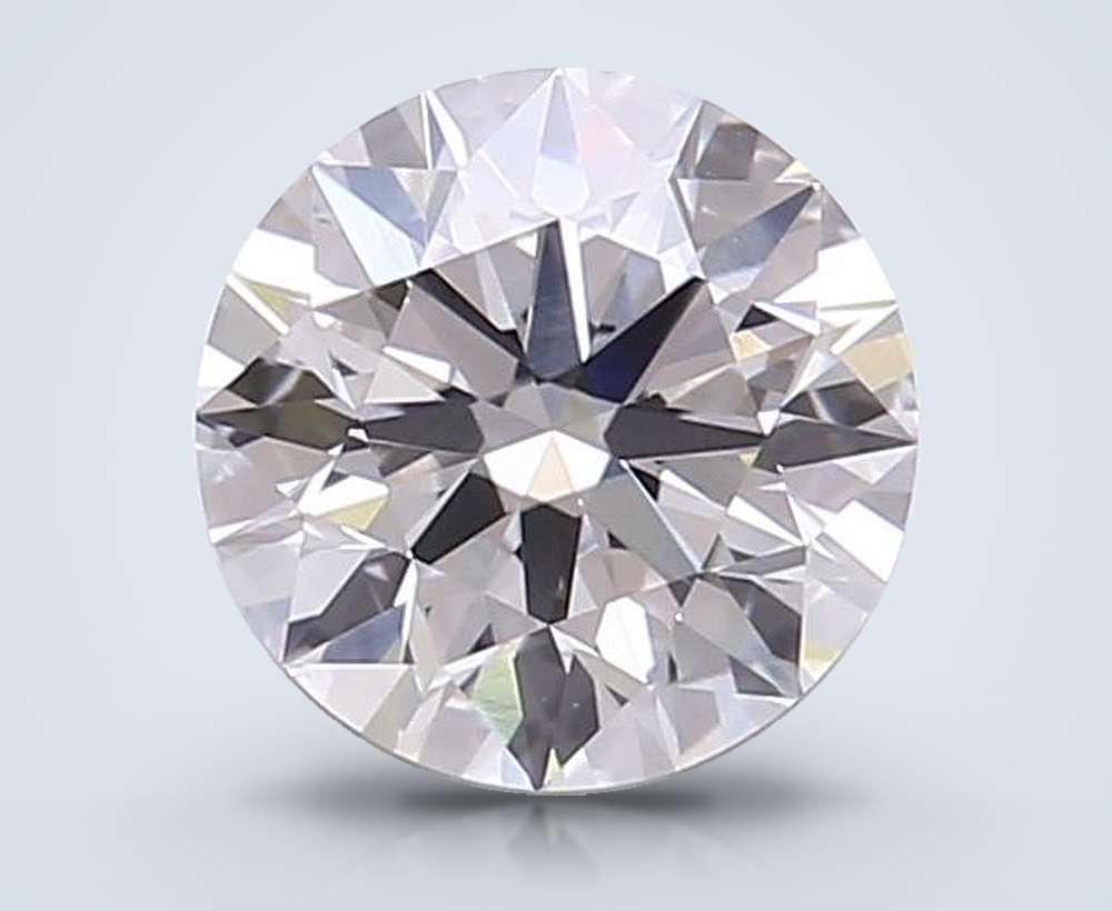 1.58ct G VVS2 Rare Carat Ideal Cut Round Lab Grown Diamond