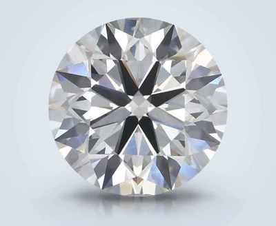 2.67ct H VVS2 Rare Carat Ideal Cut Round Lab Grown Diamond
