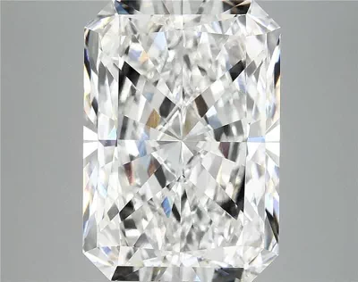 10.09ct F VVS2 Rare Carat Ideal Cut Radiant Lab Grown Diamond