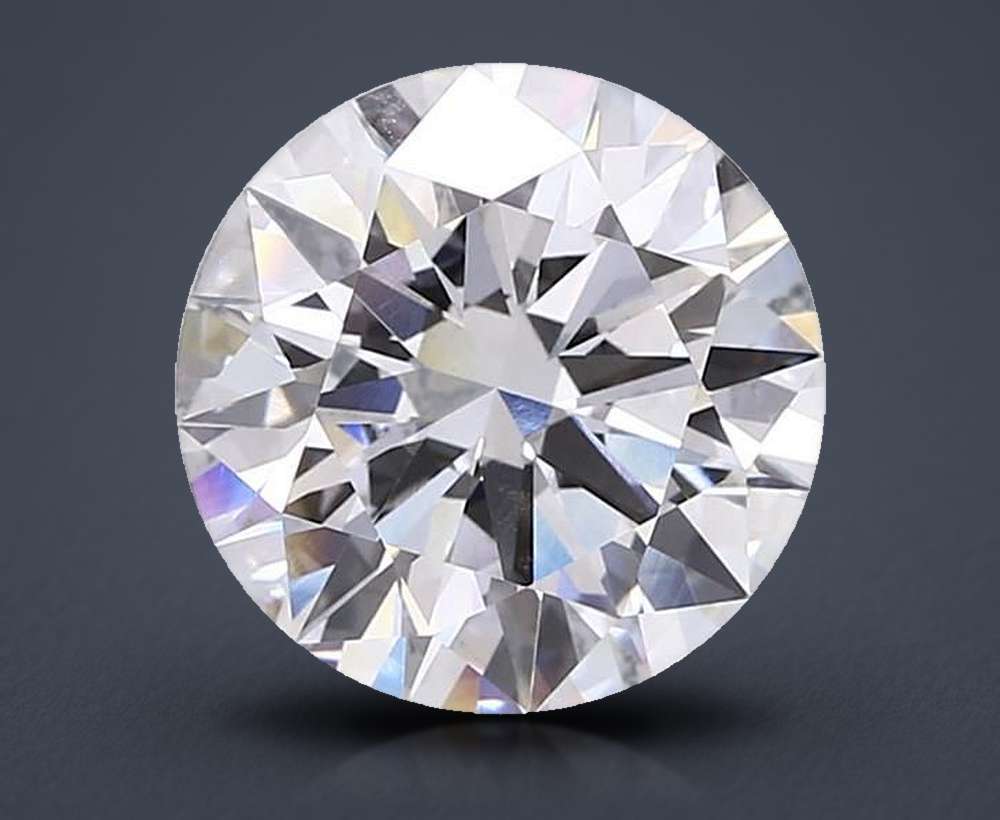 11.03ct F VVS2 Rare Carat Ideal Cut Round Lab Grown Diamond