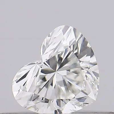 0.20ct I VVS2 Rare Carat Ideal Cut Heart Diamond