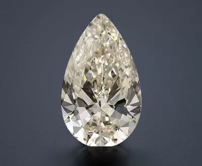 10.02ct J VVS1 Rare Carat Ideal Cut Pear Diamond