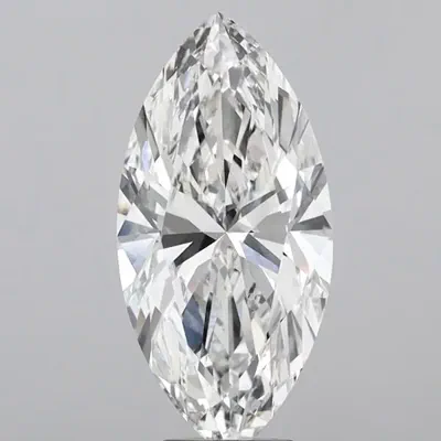 7.09ct F VVS2 Rare Carat Ideal Cut Marquise Lab Grown Diamond