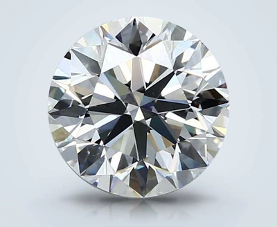 2.70ct F VS2 Rare Carat Ideal Cut Round Diamond