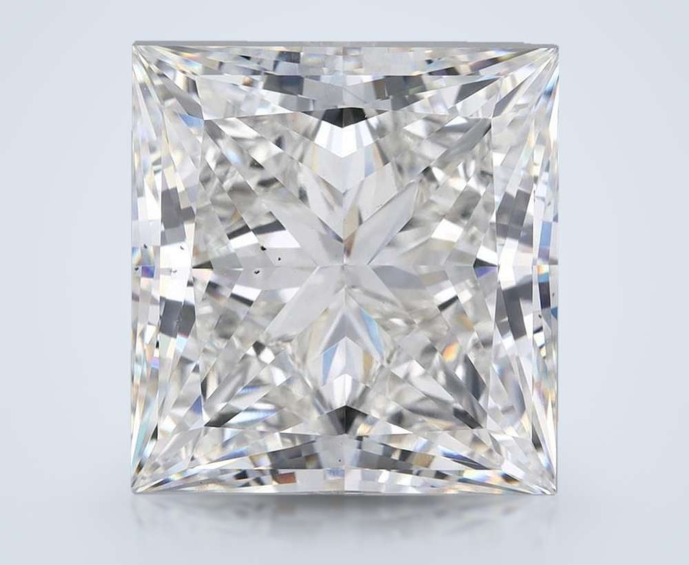 15.09ct F VS2 Rare Carat Ideal Cut Princess Lab Grown Diamond