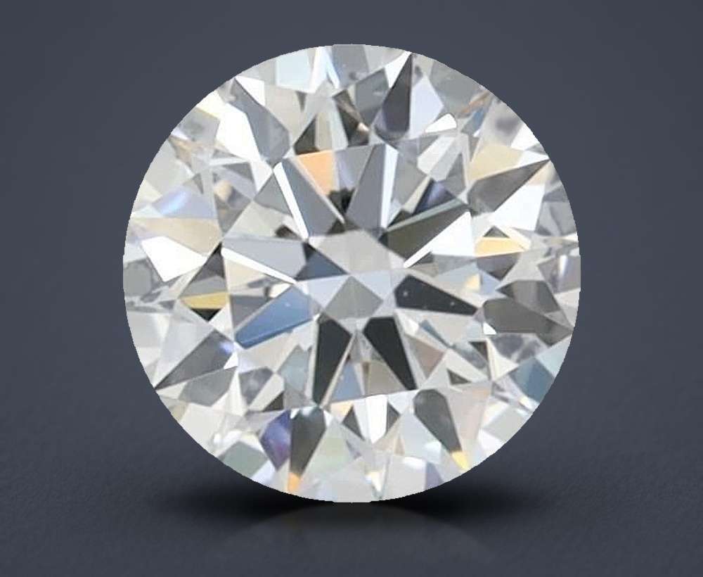 0.57ct D FL Rare Carat Ideal Cut Round Lab Grown Diamond