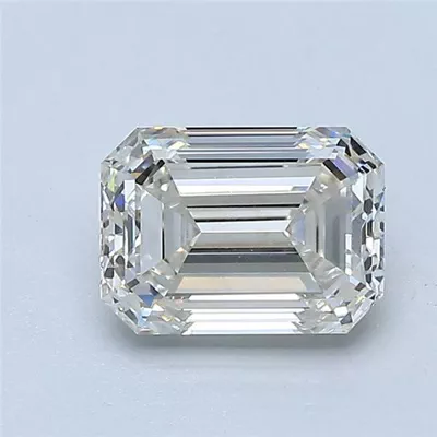 1.20ct H VVS2 Rare Carat Ideal Cut Emerald Diamond