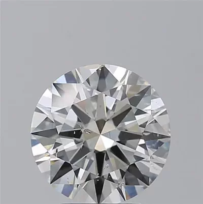 3.01ct G SI2 Rare Carat Ideal Cut Round Diamond