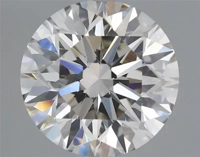 3.12ct I VVS2 Excellent Cut Round Lab Grown Diamond