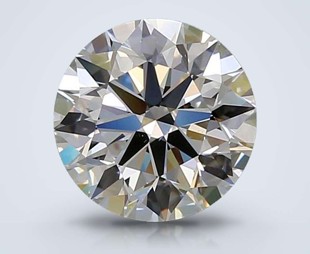 2.02ct I SI1 Rare Carat Ideal Cut Round Diamond