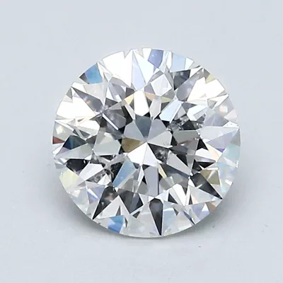 1.36ct E SI2 Rare Carat Ideal Cut Round Diamond