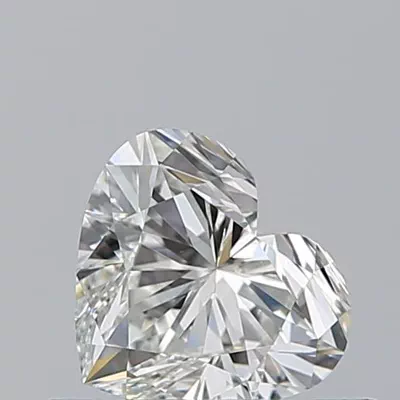0.51ct I VS2 Rare Carat Ideal Cut Heart Diamond