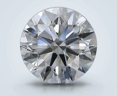 3.51ct G VS2 Rare Carat Ideal Cut Round Diamond