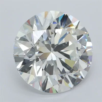 5.07ct D FL Rare Carat Ideal Cut Round Lab Grown Diamond