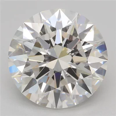 4.06ct F VVS2 Rare Carat Ideal Cut Round Lab Grown Diamond