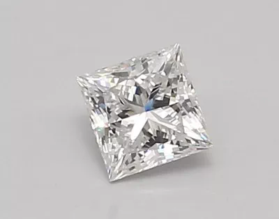 0.57ct D VVS2 Rare Carat Ideal Cut Princess Lab Grown Diamond