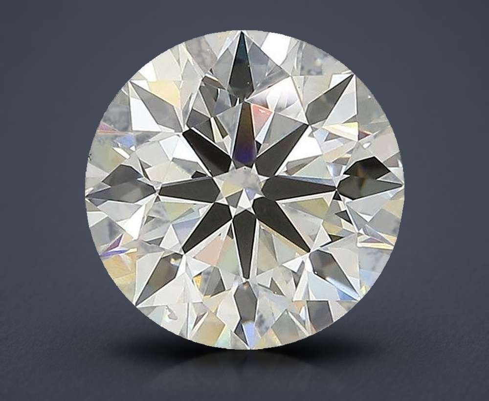 3.00ct J VS1 Rare Carat Ideal Cut Round Lab Grown Diamond