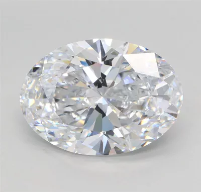 4.64ct E VS1 Rare Carat Ideal Cut Oval Lab Grown Diamond