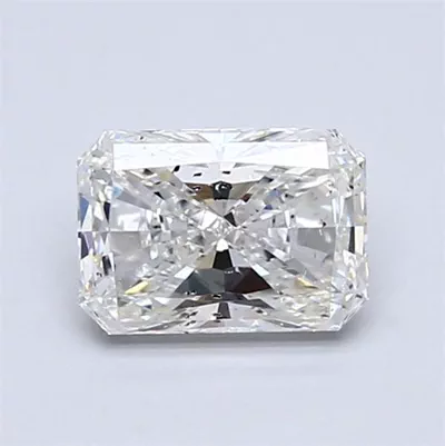1.01ct H SI2 Rare Carat Ideal Cut Radiant Diamond