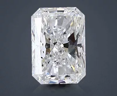 1.01ct H SI2 Rare Carat Ideal Cut Radiant Diamond