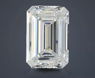 1.58ct D VS2 Rare Carat Ideal Cut Emerald Lab Grown Diamond