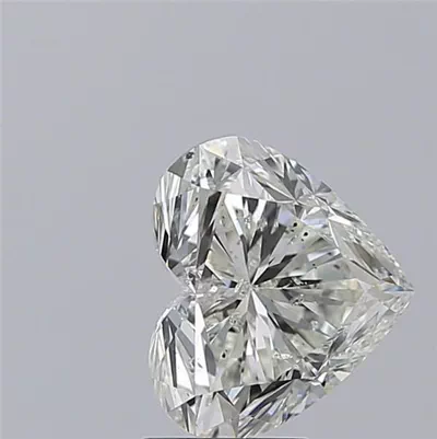 3.04ct H SI2 Rare Carat Ideal Cut Heart Diamond