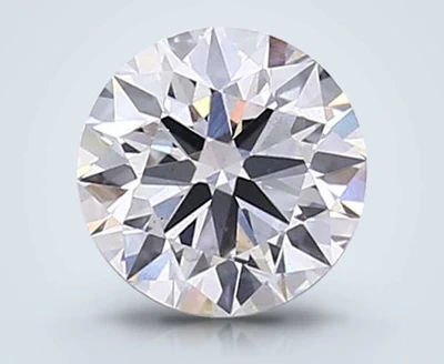 1.52ct F SI1 Rare Carat Ideal Cut Round Lab Grown Diamond